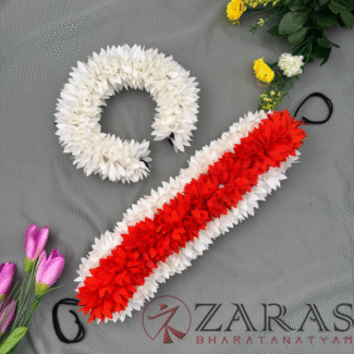 Bharatanatyam Dance Cloth Flower