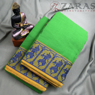 Bharatanatyam Dance Practice saree