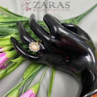 Bharatanatyam dance jewellery ring