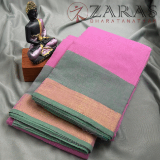 Bharatanatyam Dance Practice saree