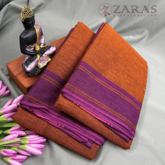Bharatanatyam Dance Practice Saree