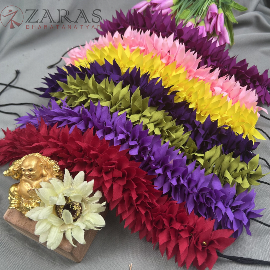 Bharatanatyam dance cloth flower Bharatanatyam dance cloth flower