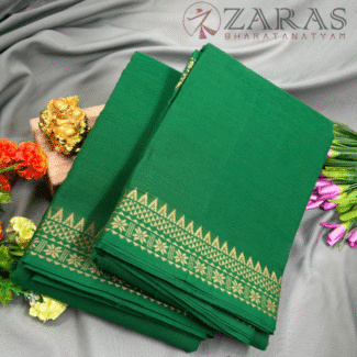 Bharatanatyam Dance Practice saree