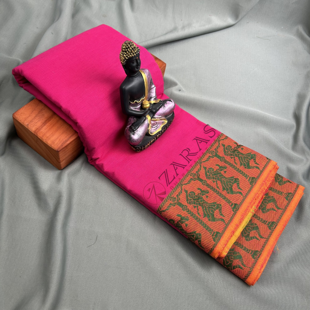 Bharatanatyam Dance Practice saree