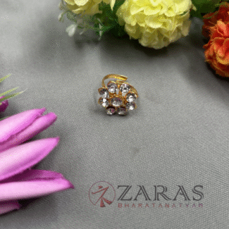 Bharatanatyam dance jewellery ring