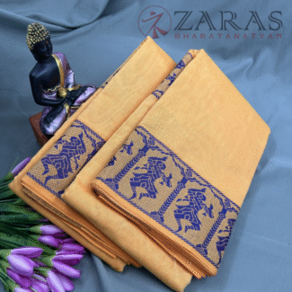 Bharatanatyam Dance Practice Saree
