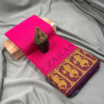 Bharatanatyam Dance Practice Saree