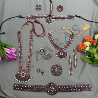 Bharatanatyam Dance Jewellery Kemp Set