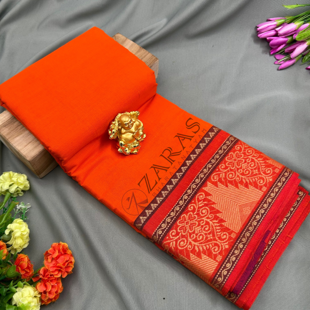 Bharatanatyam Dance Practice saree