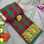 Bharatanatyam Dance Practice saree