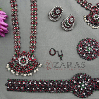 Bharatanatyam Dance Jewellery Kemp Set