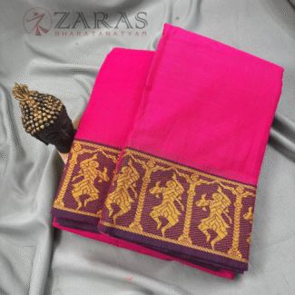 Bharatanatyam Dance Practice Saree