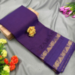Bharatanatyam Dance Practice saree