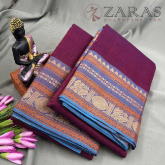 Bharatanatyam Dance Practice Saree