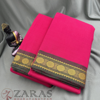 Bharatanatyam Dance Practice saree