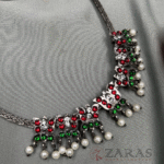 Bharatanatyam kemp Necklace