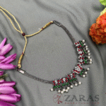 Bharatanatyam kemp Necklace