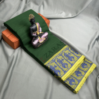 Bharatanatyam Dance Practice saree