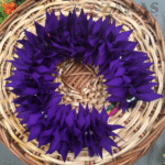 Bharatanatyam dance cloth flower