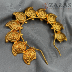 Bharatanatyam Dance Jewellery - Mango Gold Small Head Arch