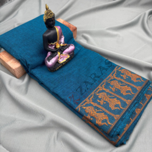 Lightweight Bharatanatyam saree for rehearsal, Traditional Bharatanatyam saree.
