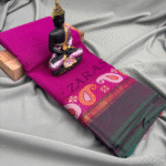 Traditional Bharatanatyam saree, Comfortable Bharatanatyam saree.