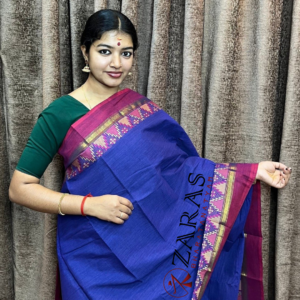 Traditional Bharatanatyam saree, Comfortable Bharatanatyam saree.