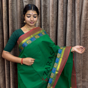 Traditional Bharatanatyam saree, Comfortable Bharatanatyam saree.