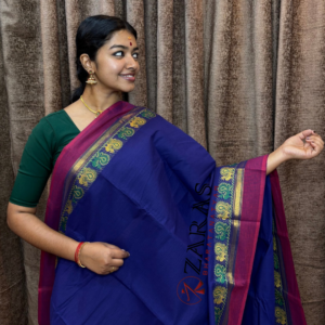 Traditional Bharatanatyam saree, Comfortable Bharatanatyam saree.