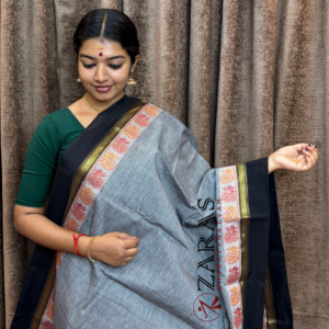 Traditional Bharatanatyam saree, Comfortable Bharatanatyam saree.