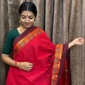 Lightweight Bharatanatyam saree for rehearsal, Traditional Bharatanatyam saree.