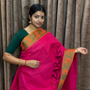 Traditional Bharatanatyam saree, Comfortable Bharatanatyam saree.