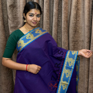 Traditional Bharatanatyam saree, Comfortable Bharatanatyam saree.