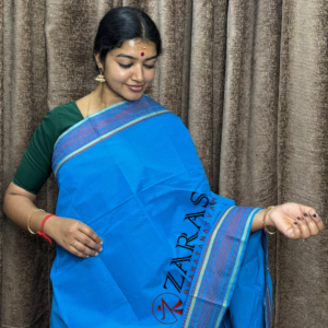 Lightweight Bharatanatyam saree for rehearsal, Traditional Bharatanatyam saree.