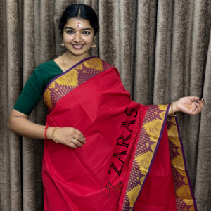 Traditional Bharatanatyam saree, Comfortable Bharatanatyam saree.