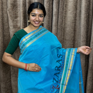 Lightweight Bharatanatyam saree for rehearsal, Traditional Bharatanatyam saree.