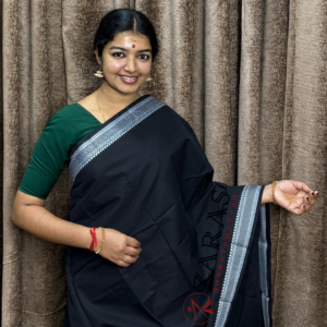 Lightweight Bharatanatyam saree for rehearsal, Traditional Bharatanatyam saree.