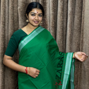 Traditional Bharatanatyam saree, Comfortable Bharatanatyam saree.