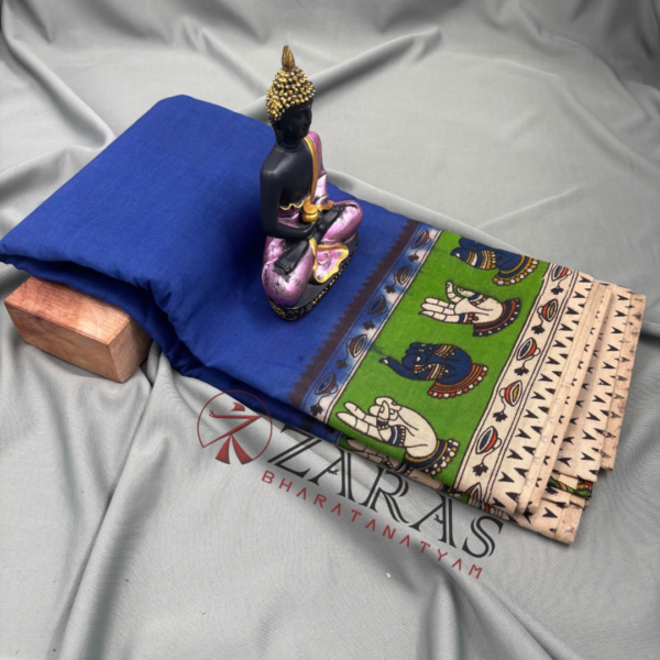 Bharatanatyam Dance Practice saree