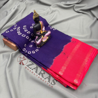 Dance Practice Saree Bandhini