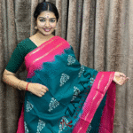 Bharatanatyam Dance Practice saree