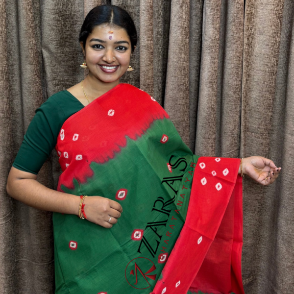 Bharatanatyam Dance Practice saree