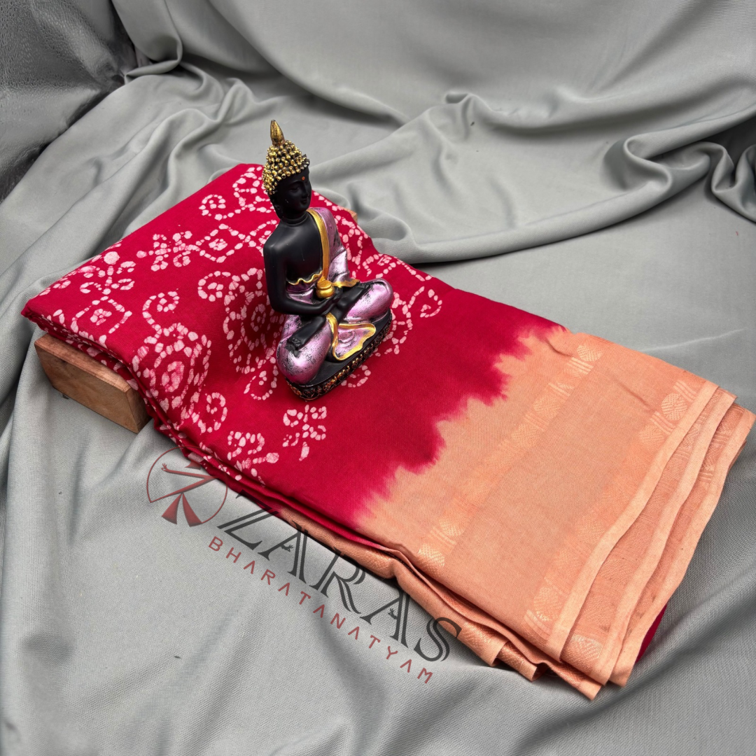 Dance Practice Saree Bandhini