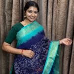 Bharatanatyam Dance Practice saree