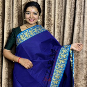 Bharatanatyam Dance Practice saree