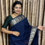 Bharatanatyam Dance Practice saree