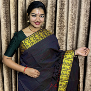 Bharatanatyam Dance Practice saree