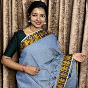 Bharatanatyam Dance Practice saree