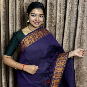 Bharatanatyam Dance Practice saree