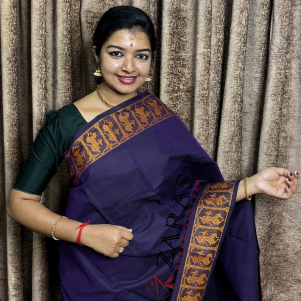 Bharatanatyam Dance Practice saree